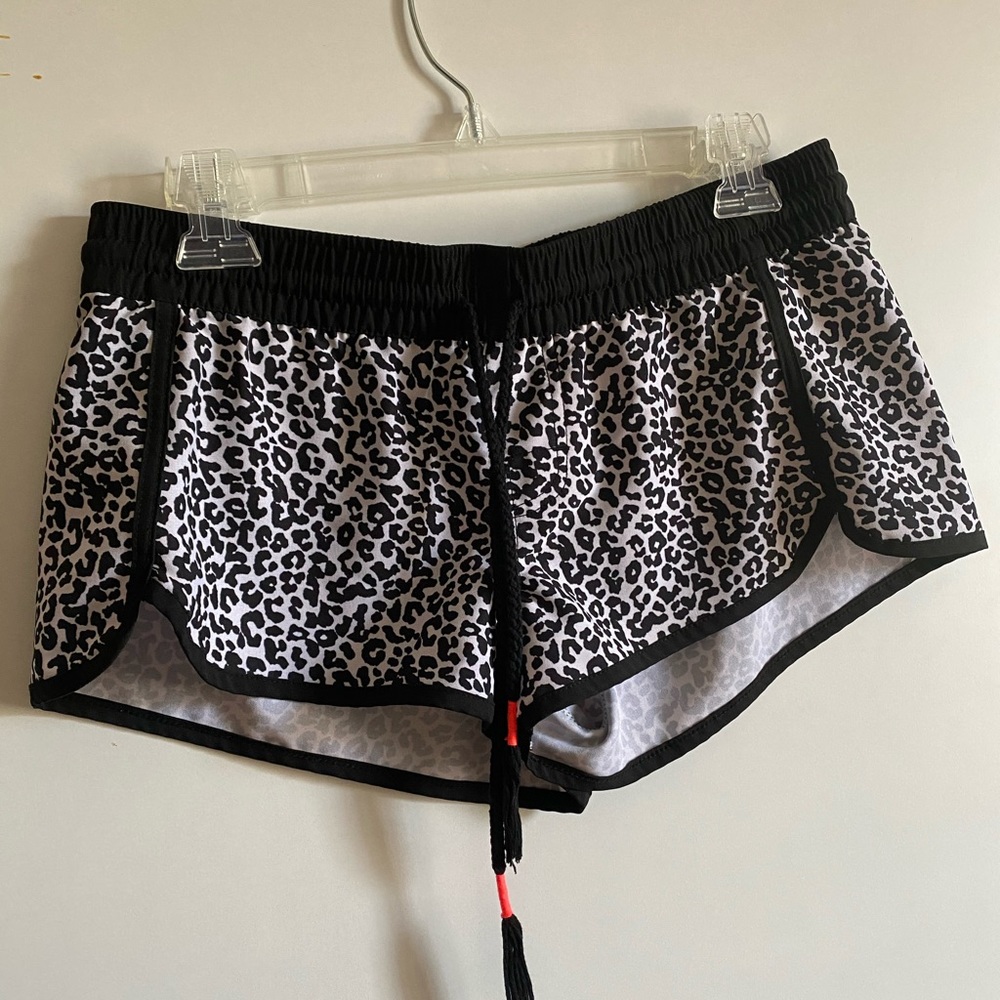 Rip curl cheetah print swim shorts